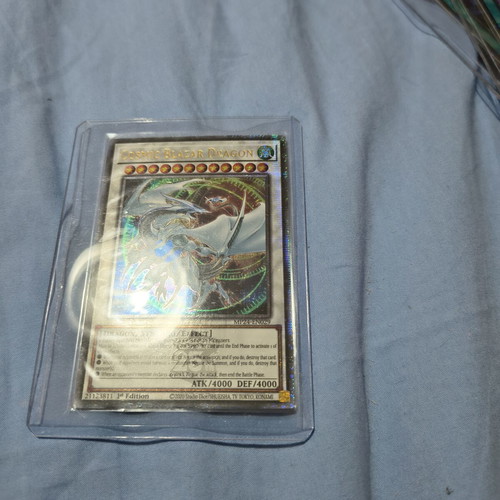 Cosmic Blazar Dragon quarter century secret rare card like new