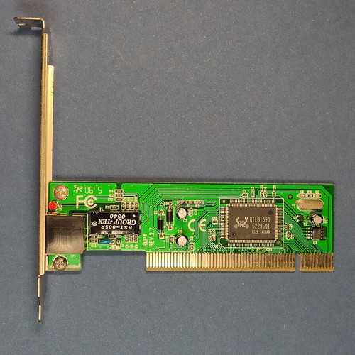 Level One FNC-0109TX PCI Network Card used