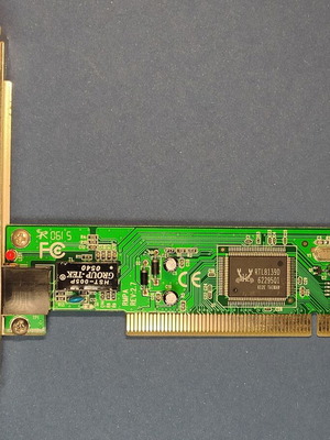 Level One FNC-0109TX PCI Network Card used