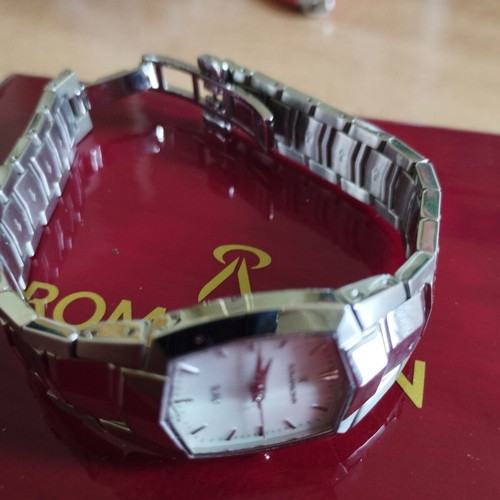Romanson Tulip unisex watch set like new, silver