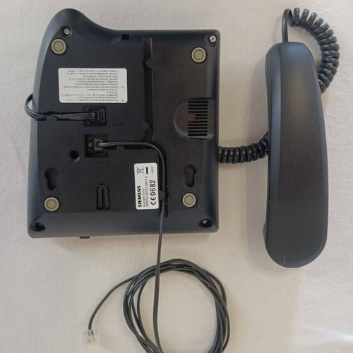 Siemens Euroset 5010 Wired Landline Phone like new, black