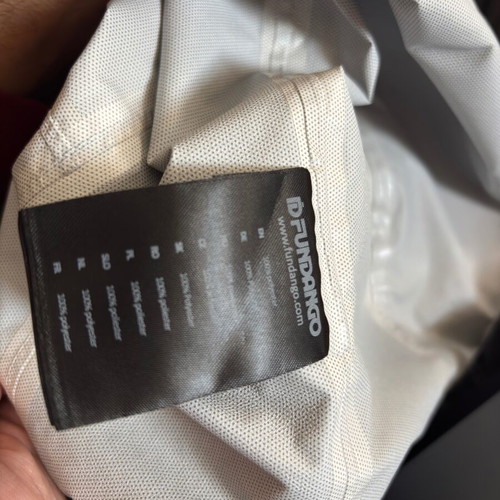 Fundango Piorini waterproof jacket like new, size L, black-white