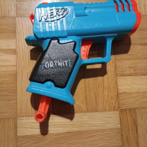 Nerf toy gun used