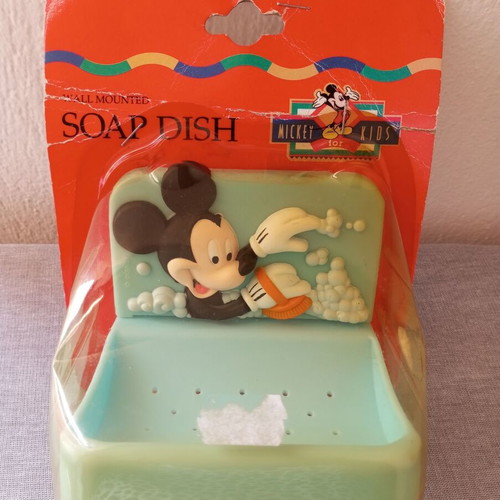 Disney Mickey Mouse Vintage Soap Dish 90s, sealed
