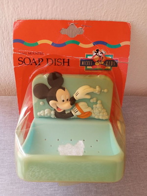 Disney Mickey Mouse Vintage Soap Dish 90s, sealed