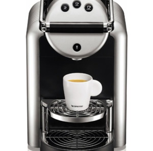 Άψογη Επαγγελματική καφετιέρα Nespressο Zenius Pro για Κάψουλες Nespresso Πίεσης 19bar Black Silver