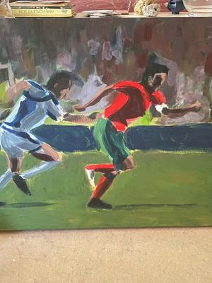 Painting like new by students of Ornerakis school