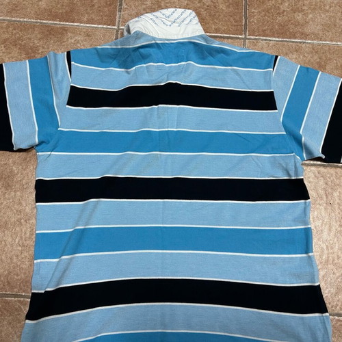 Men's striped DUR sport polo XXL like new