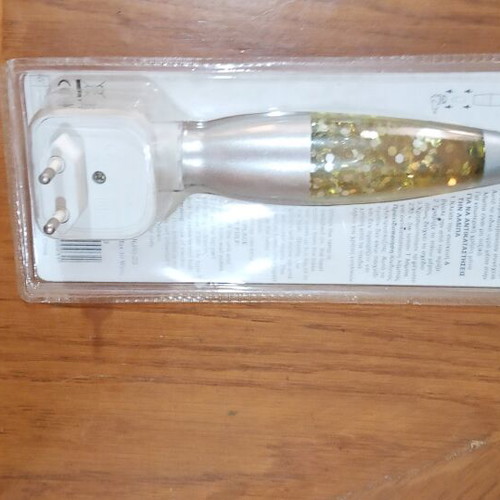 Retro Vintage Glitter Lava Lamp Night Light New