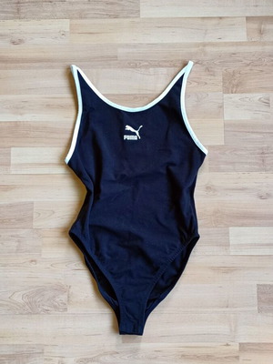 Puma bodysuit blouse new, black