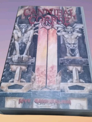 Cannibal Corpse Live Cannibalism VHS 2000 like new