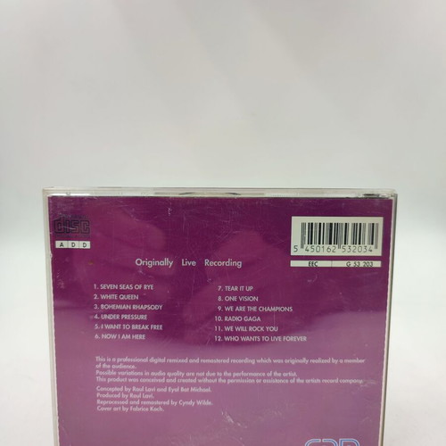 Queen Immortal CDM Audio CD like new, rock live bootleg