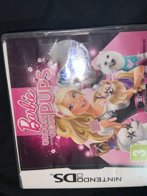 Barbie Groom and Glam Pups Nintendo DS cartridge like new
