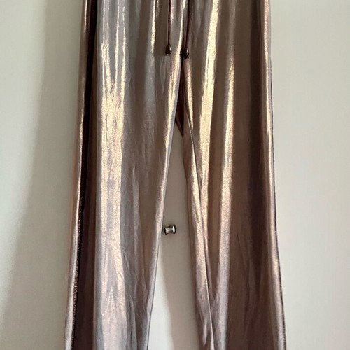 Elysian medium pants new, high waist with lurex fabric