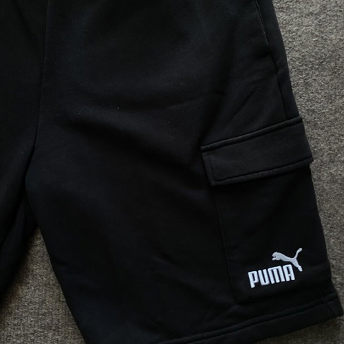Puma Cargo Shorts Size M, New, Black