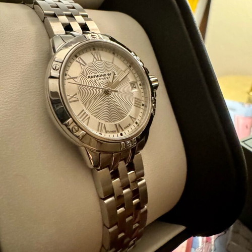 Raymond Weil Tango silver stainless steel watch like new