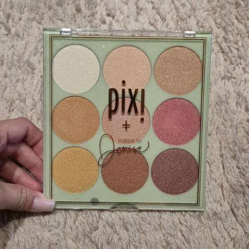 Pixi + Denise Palette Limited Edition with 9 Highlighter and Blush Shades