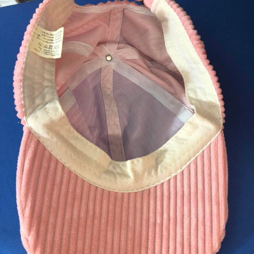 Pink hat like new, sizes M and L, 57 cm