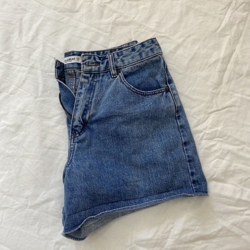 Jean shorts Pull & Bear used, size M, blue