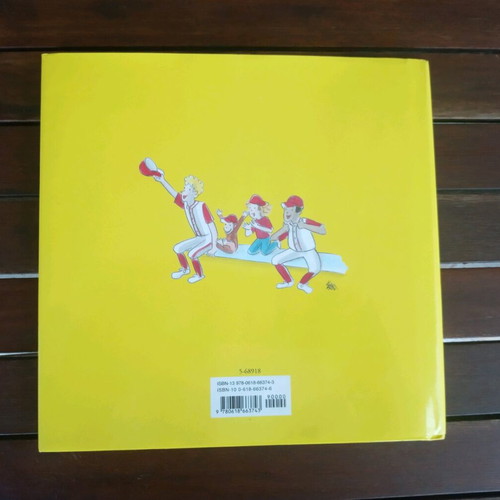 Curious George at the Baseball Game English children's book new