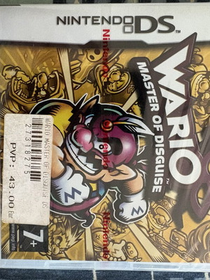 Wario Master of Disguise Nintendo DS new, sealed with slight plastic tear
