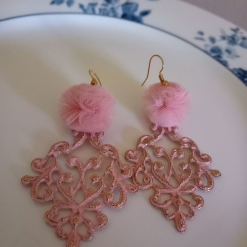 Dangling earrings