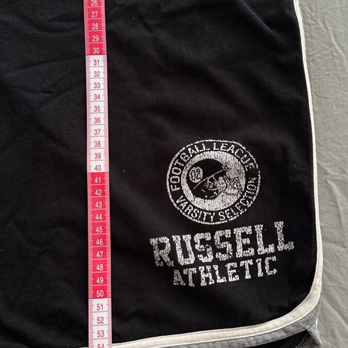 Russell men's shorts XL used, black with fading