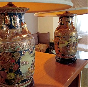 Set of two Vintage λαμπες satsuma