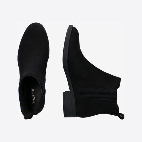 About you black ankle boots size 40 like new