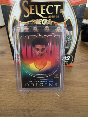 Panini Origins Euroleague 2025-26 Victor Wembanyama Card numbered 199 like new