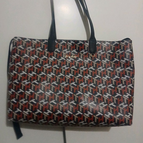 Tommy Hilfiger shoulder bag like new, blue and red, spacious