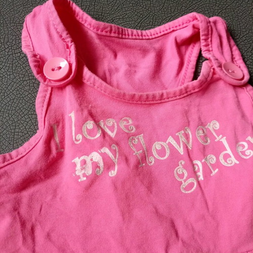 Baby dress used, pink, in excellent condition