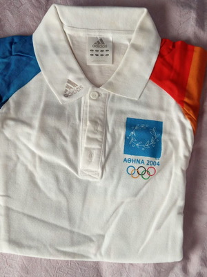 T-shirt Athens Olympic Games 2004 used, size small