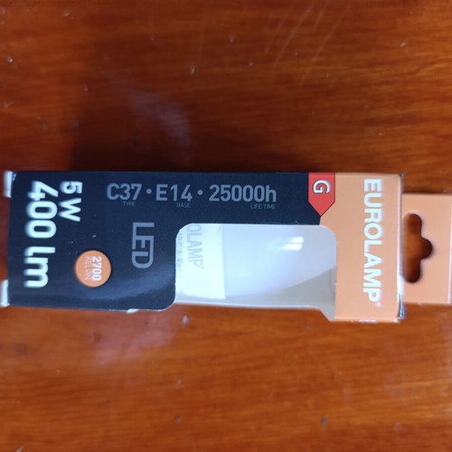 Warm Light Bulb 5W 400lm 25000 Hours New