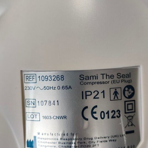 Sami The Seal Philips Pediatric Medicine Nebulizer new