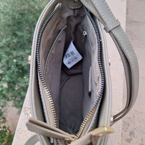 Tamaris crossbody bag, grey and beige