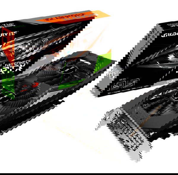 GeForce GIGABYTE RTX 2060 WindForce OC Rev. 2.0 6GB