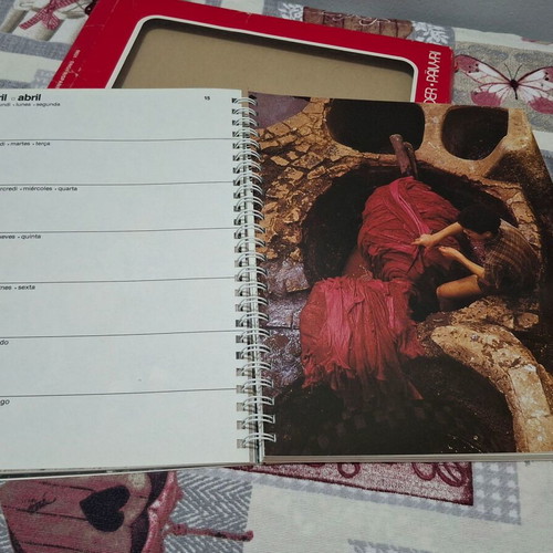 Vintage UNICEF 1987 calendar agenda like new