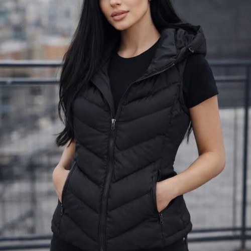 Vest new women's with hood