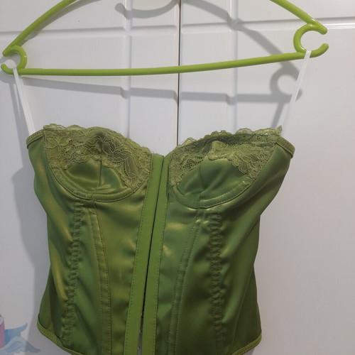 Corset strapless green Shein, new, size XS