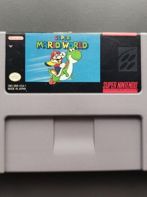 Nintendo SNES Super Mario World употребяван NTSC
