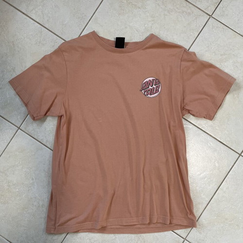 Santa Cruz T-shirt, size S, pink multicolor