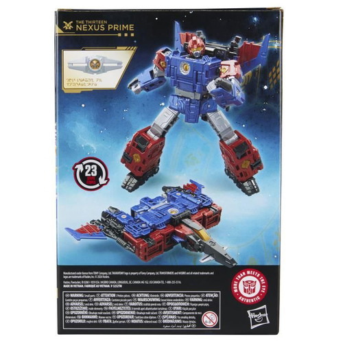 Transformers Nexus Prime Voyager Class figure new