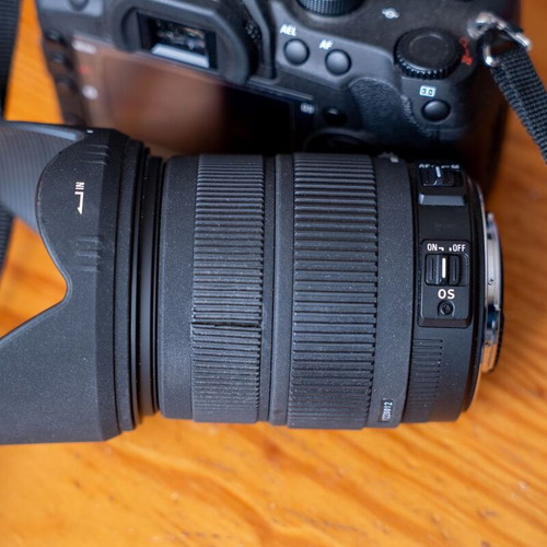 Sigma DC 18-200mm Lens for Sigma SA Camera used, compact zoom with optical stabilizer