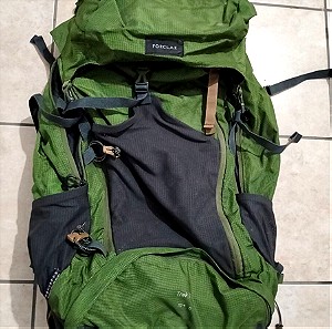 Σακίδιο πλάτης για κάμπινγκ πεζοπορία και πεζοπορία Forclaz500 Trekking Backpack Like New 70L +10L