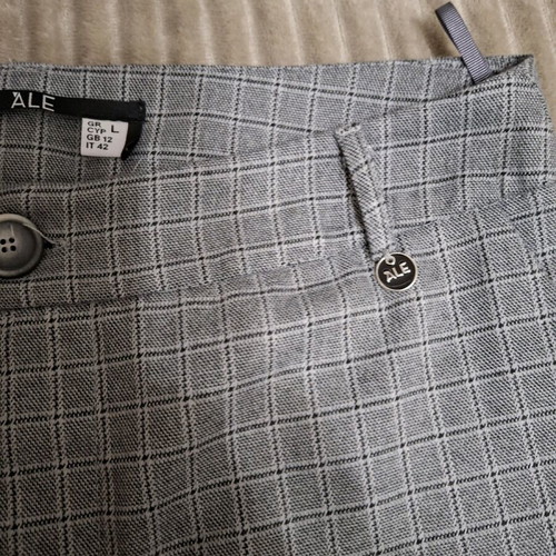 Wool pants A.L.E. gray like new, size L