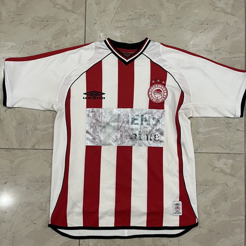 Karembeu Olympiakos Jersey used, size Medium, authentic