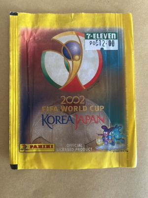FIFA World Cup 2002 Panini empty packet