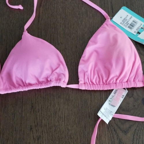 Bikini top new, size M, pink with padding