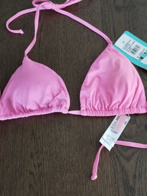 Bikini top new, size M, pink with padding